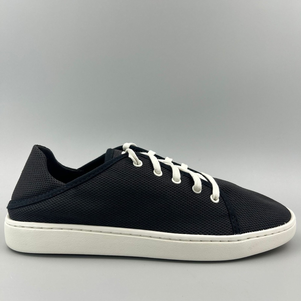 OluKai Women's Sneakers - Black and White